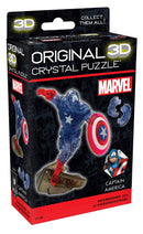 Marvel Captain America Original 3D Crystal Puzzle, 31 Pieces