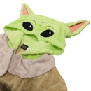 Star Wars The Mandalorian Grogu Adult Unisex Union Suit Costume, Green