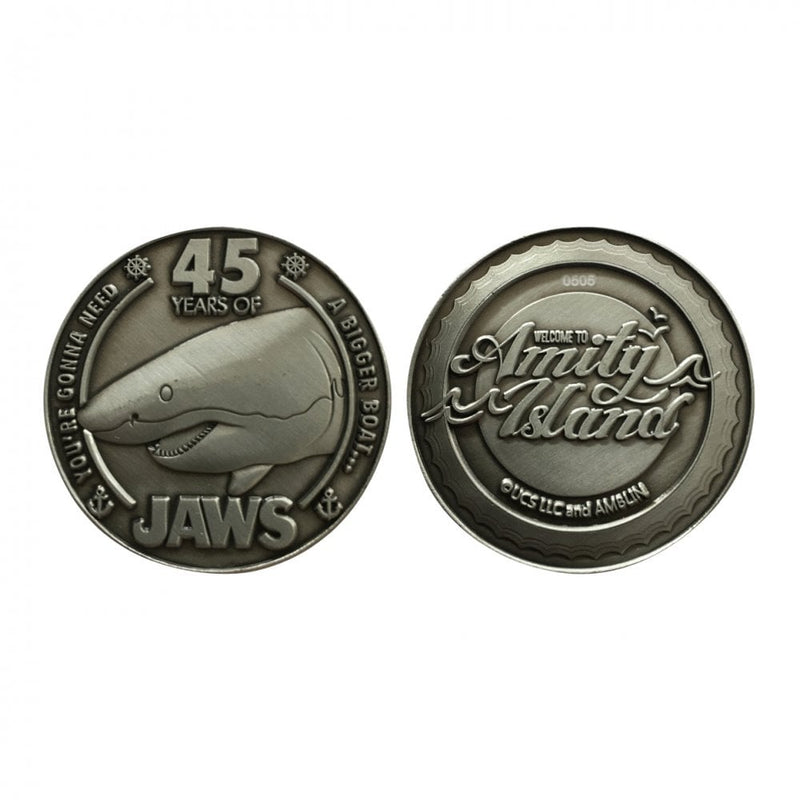 Jaws 45th Anniversary Limited Edition Collectible Coin
