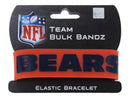 Chicago Bears Wordmark Bulk Bandz Bracelet, X-Large