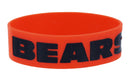 Chicago Bears Wordmark Bulk Bandz Bracelet, X-Large