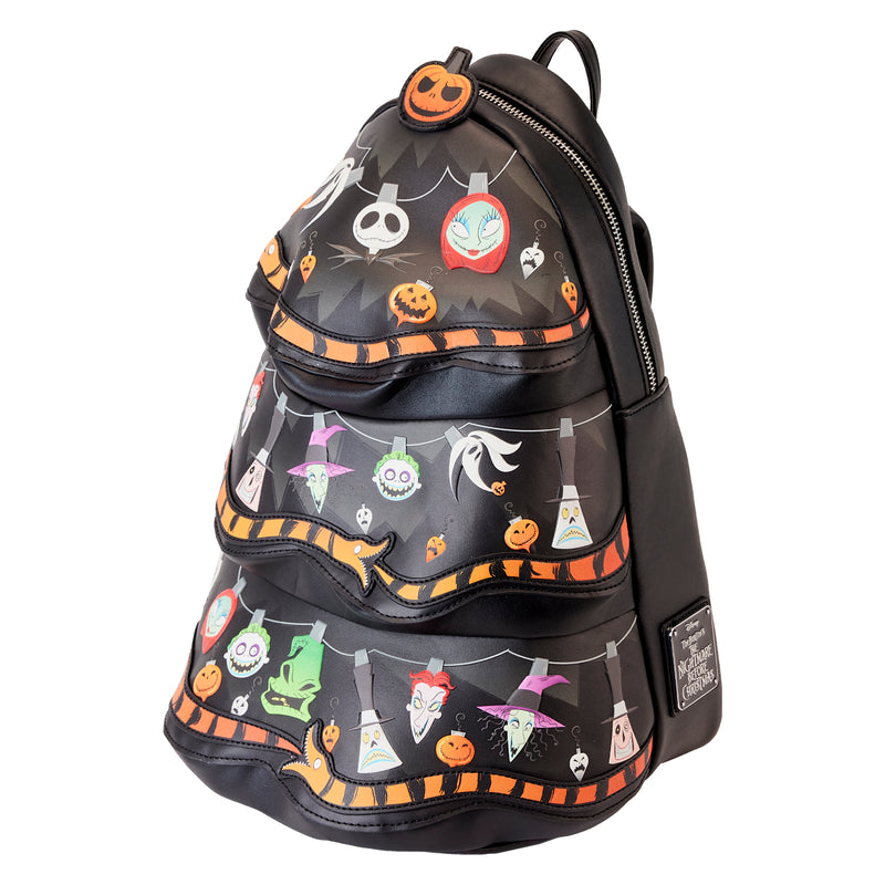 Nightmare Before Christmas Tree String Lights Glow Mini Backpack