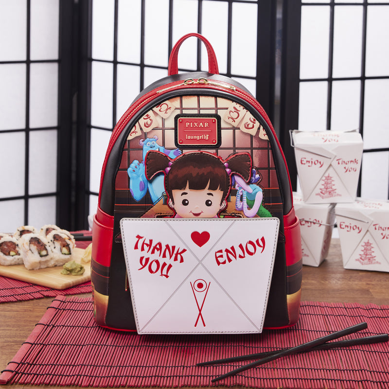 boo backpack monsters inc Loungefly Pixar Monsters Inc. Boo Takeout Mini-Backpack