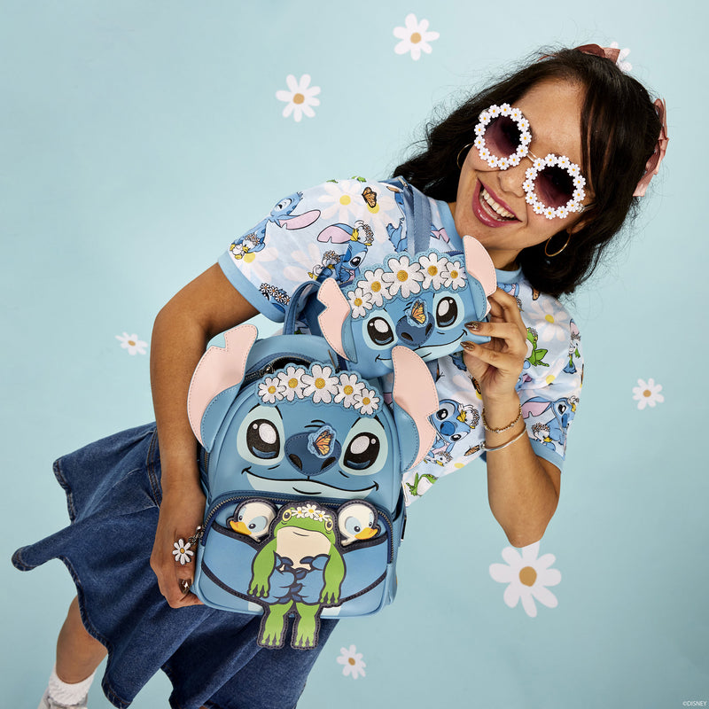 Disney Stitch Springtime Daisy Cosplay Mini Backpack