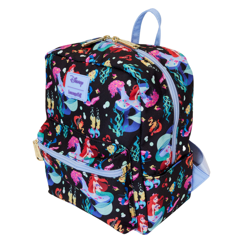The Little Mermaid 35th Anniversary Life is the Bubbles Nylon Mini Backpack