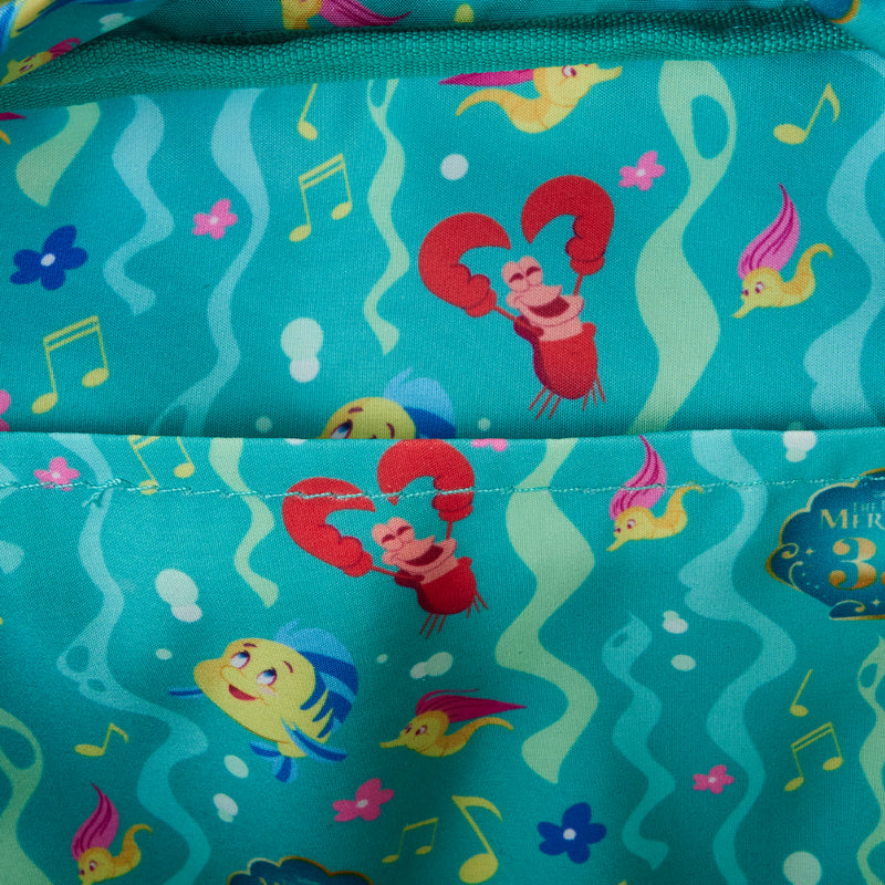 The Little Mermaid 35th Anniversary Life is the Bubbles Nylon Mini Backpack