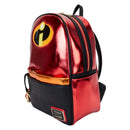 The Incredibles 20th Anniversary Light Up Metallic Cosplay Mini Backpack with Coin Bag