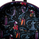 Disney Villains Iridescent All-Over Print Mini Backpack