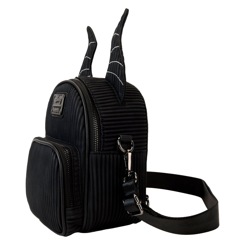 Disney Villains Maleficent Dragon Horns Convertible Mini Backpack & Crossbody Bag