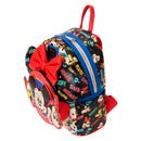 Mickey & Friends Classic All-Over Print Mini Backpack With Ear Headband