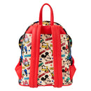 Mickey & Friends Classic All-Over Print Mini Backpack With Ear Headband