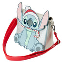 Disney Stitch Holiday Glitter Crossbody Bag