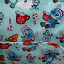 Disney Stitch Holiday Glitter Crossbody Bag