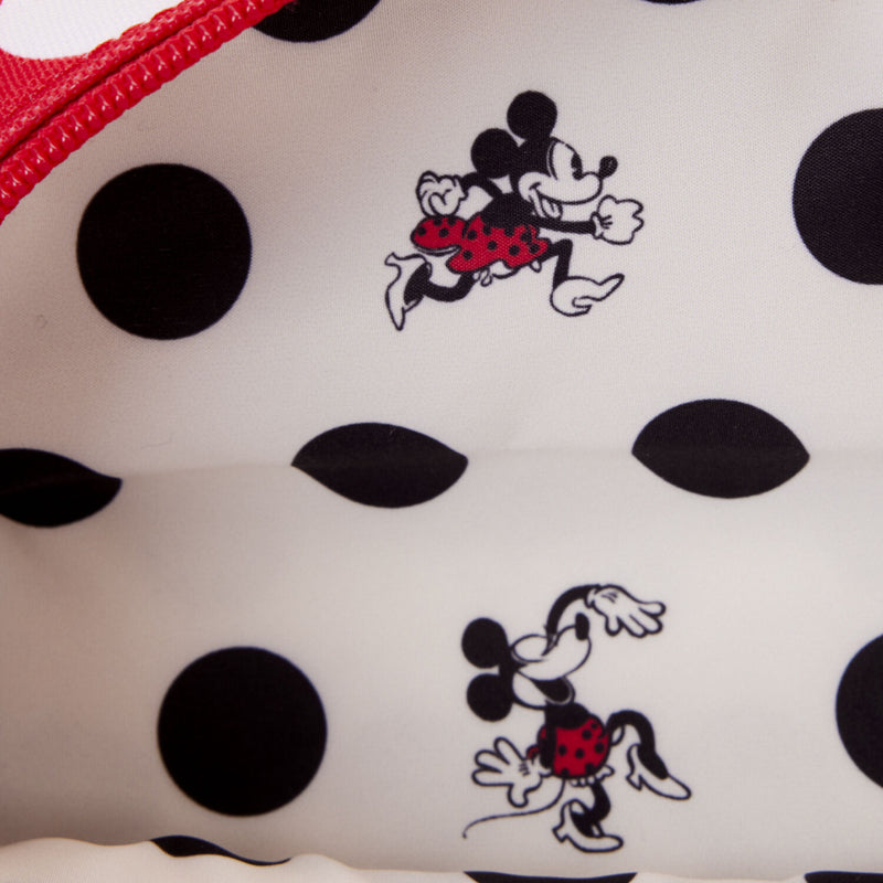 Disney Minnie Mouse Rocks the Dots Classic Nylon Passport Crossbody Bag