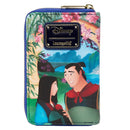 Mulan Castle Zip Around Wallet