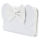 Disney Minnie Mouse Sequin Wedding Zip Around Wallet