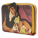 Disney Lion King Scar Villains Scene Zip Around Wallet