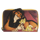 Disney Lion King Scar Villains Scene Zip Around Wallet
