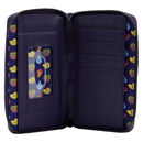Disney Villains in the Dark Zip Around Wallet