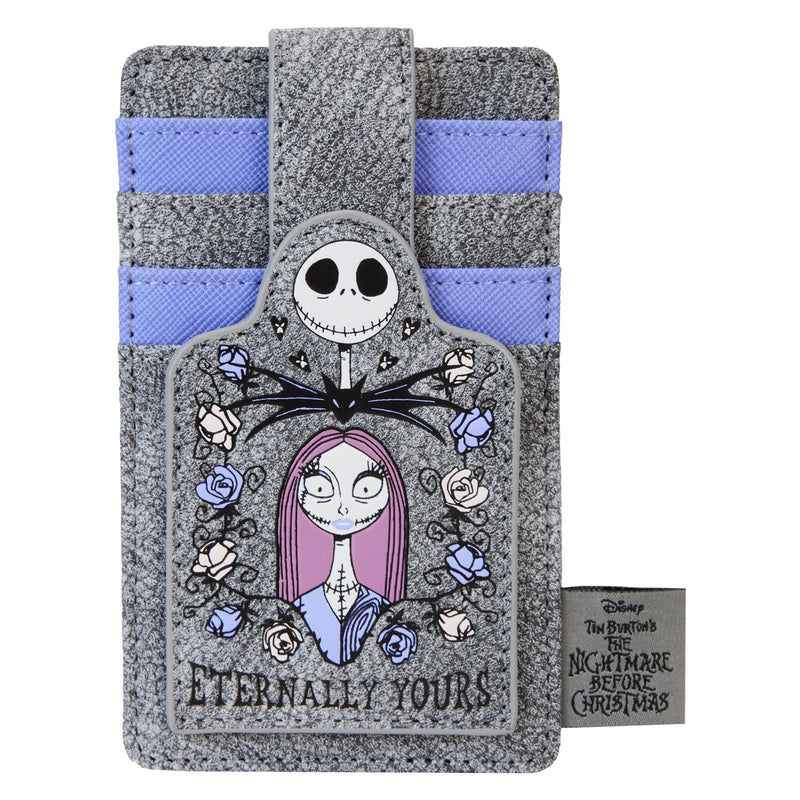 Nightmare Before Christmas Jack & Sally Eternally Yours Tombstone Card Holder