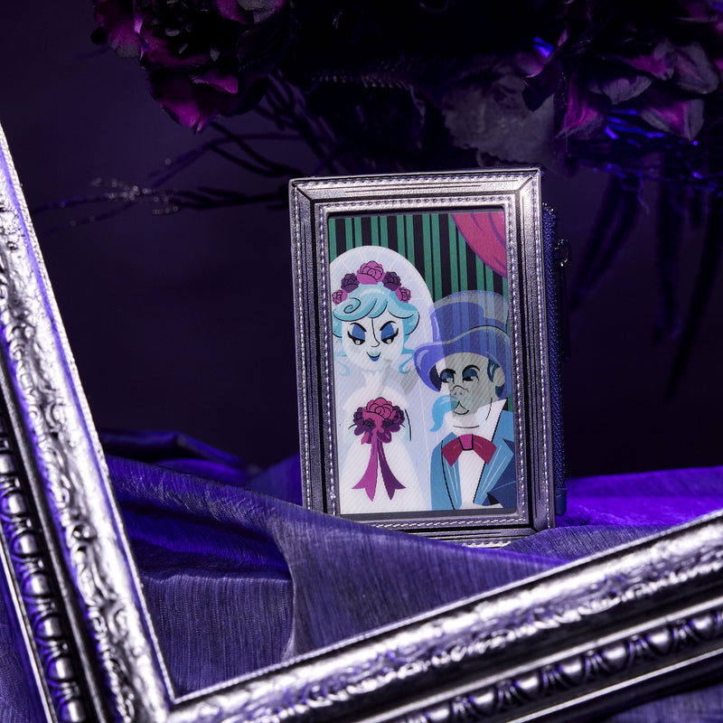 Disney Haunted Mansion The Black Widow Bride Portrait Lenticular Card Holder