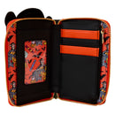 Winnie The Pooh Skeleton Tigger Cosplay Glow Zip Around Wallet
