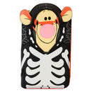 Winnie The Pooh Skeleton Tigger Cosplay Glow Zip Around Wallet