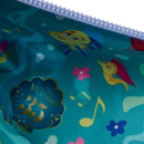 The Little Mermaid 35th Anniversary Life is the Bubbles Nylon Wristlet Wallet