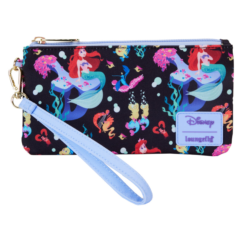 The Little Mermaid 35th Anniversary Life is the Bubbles Nylon Wristlet Wallet