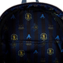 The Addams Family Wednesday Nevermore Academy Castle Glow Mini Backpack