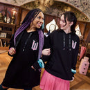 Wicked Elphaba & Glinda Split Unisex Hoodie, Black