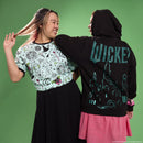 Wicked Elphaba & Glinda Split Unisex Hoodie, Black