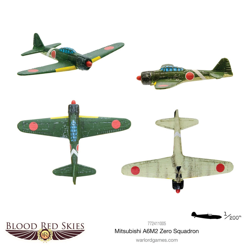 Blood Red Skies Mitsubishi A6M2 Zero Squadron