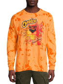 Cheetos Flamin' Hot Chester Long Sleeve Men's Graphic Tee