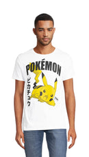 Pokemon Pikachu Pika Men's T-Shirt, White
