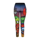 Marvel Avengers Chibi Junior's Black Leggings