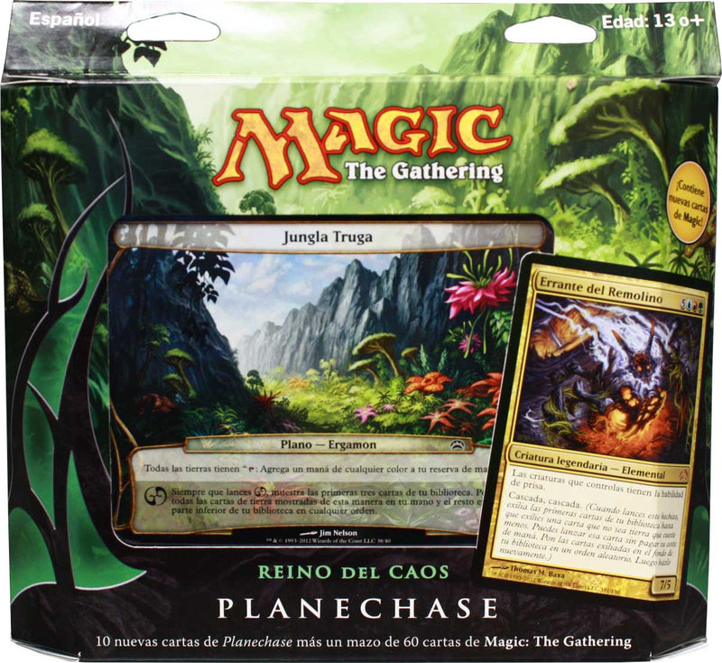 Magic: The Gathering Planechase (2012 Spanish Edition) Theme Deck - Chaos Reigns