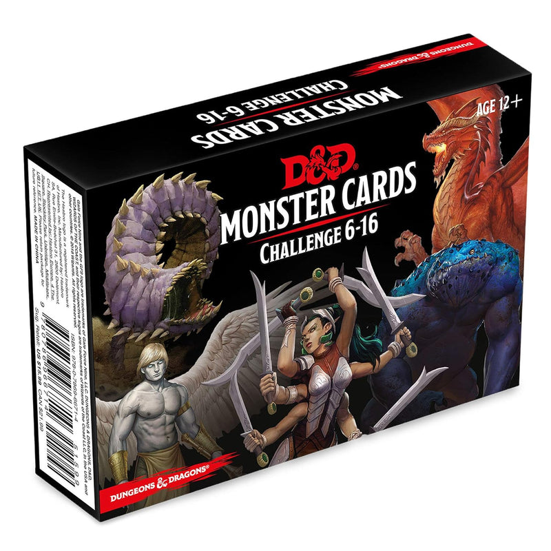 Dungeons & Dragons Monster Cards: Challenge Deck 6-16