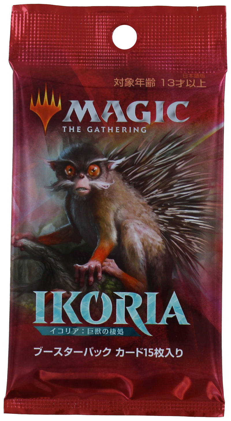Magic: The Gathering Ikoria Draft Booster Pack (Japanese)