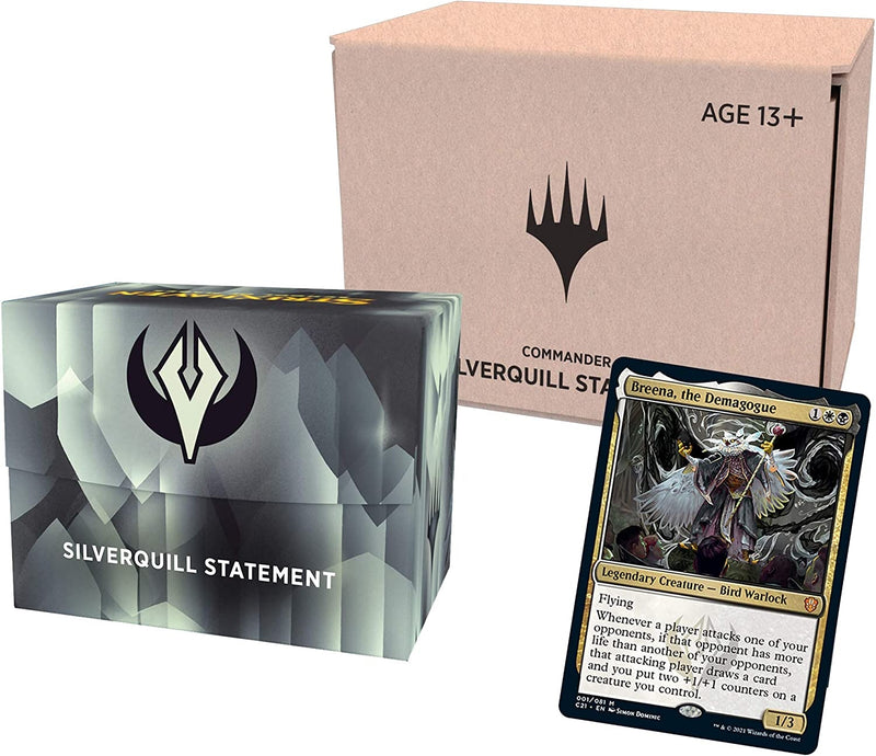 Magic: The Gathering Strixhaven School Commander Deck: Silverquill (Minimal)