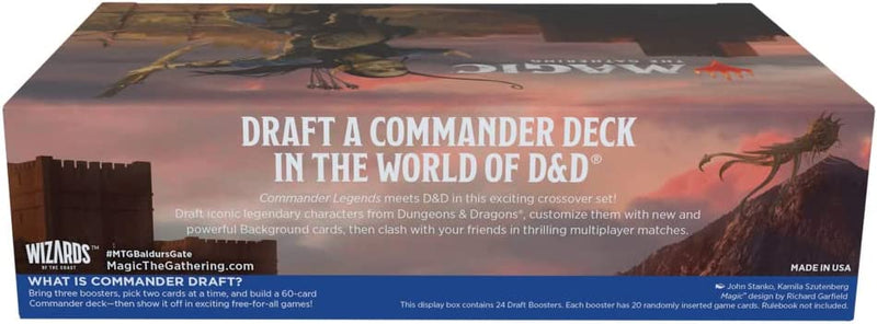 Magic: The Gathering - Commander Legends: Battle for Baldur’s Gate Draft Box