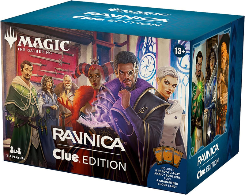 Magic: The Gathering Ravnica: Clue Edition - 2-4 Player Murder Mystery Card Game
