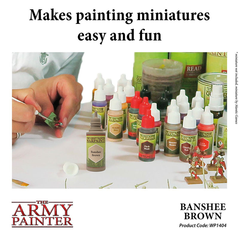 The Army Painter Warpaint: Banshee Brown, 18ml