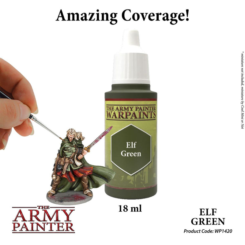 The Army Painter Warpaint: Elf Green, 18ml