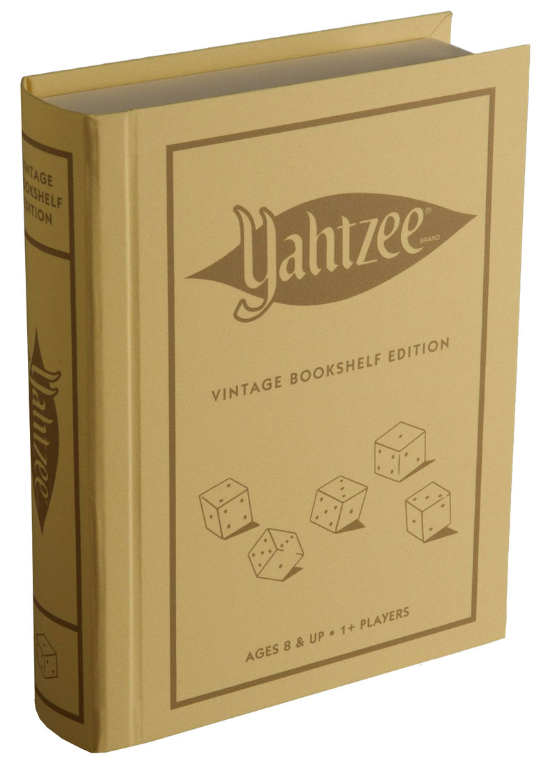 Yahtzee: Vintage Bookshelf Edition