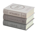 Scrabble, Monopoly, CLUE Vintage Bookshelf Edition Set