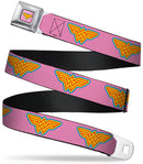 DC Comics Wonder Woman Pink Logo Seatbelt Belt