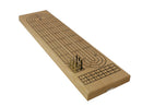 Cribbage: 3 Track Wood Cribbage Board