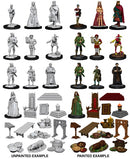 WizKids Deep Cuts Unpainted Miniatures: W12 Castle - Royal Court