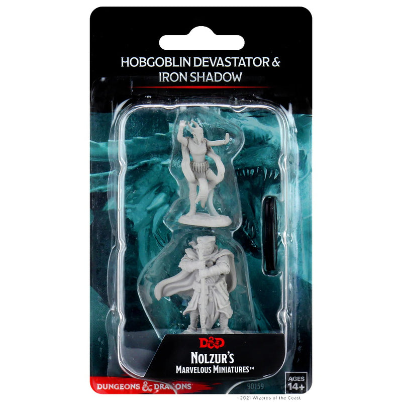 Dungeons & Dragons Unpainted Miniatures: Hobgoblin Devastator & Iron Shadow